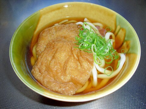 ジュワーッッ♪我が家の“きつねうどんのきつね”